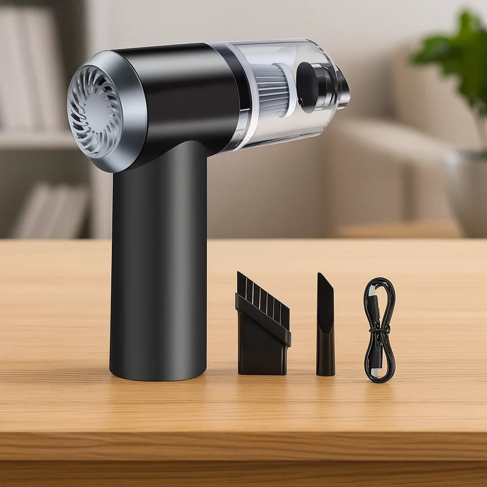 Wireless Handheld Vacuum Cleaner – 120W USB Rechargeable