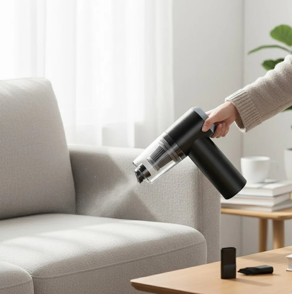 Wireless Handheld Vacuum Cleaner – 120W USB Rechargeable