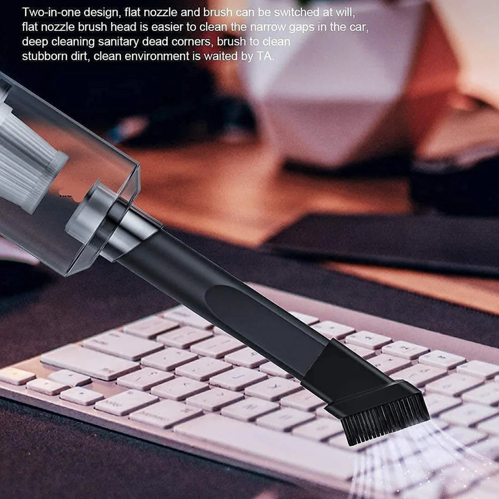 Wireless Handheld Vacuum Cleaner – 120W USB Rechargeable