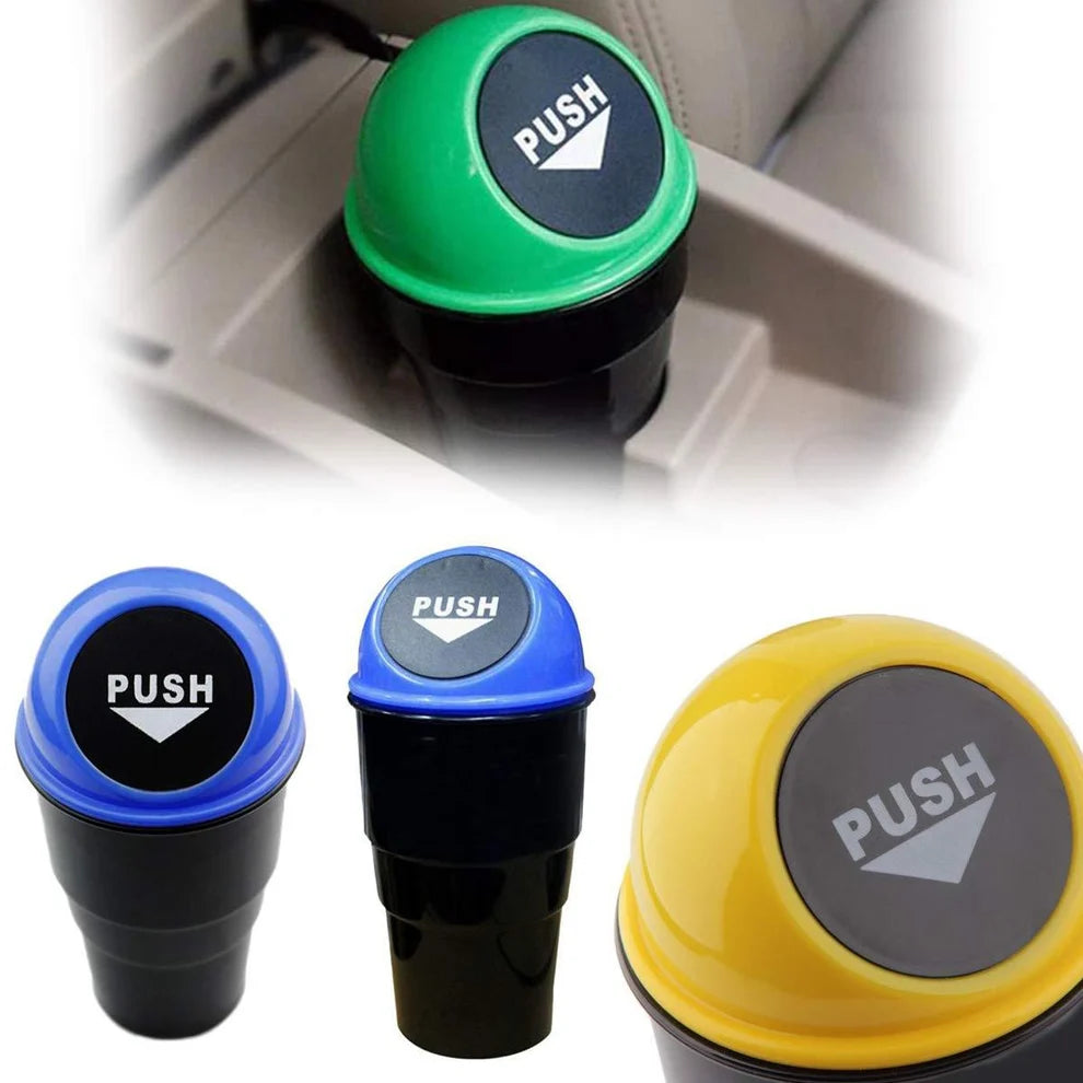 Car Dustbin – Portable Mini Trash Bin & Ashtray