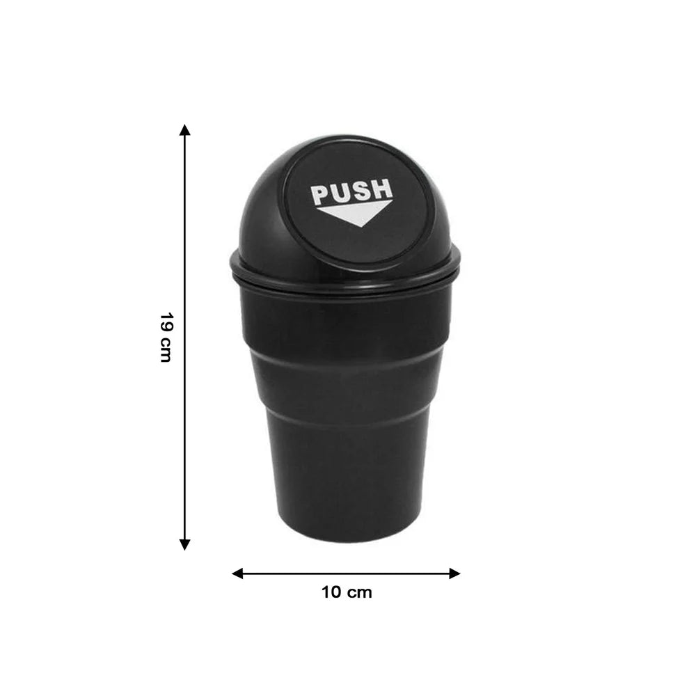 Car Dustbin – Portable Mini Trash Bin & Ashtray