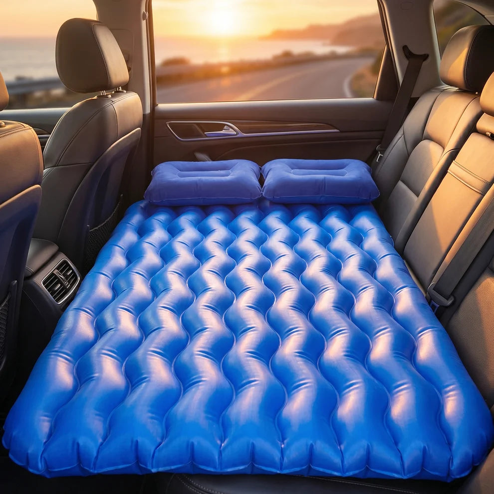 Car Air Mattress Bed Set – Portable Comfort for Travel & Camping, Car Sofa