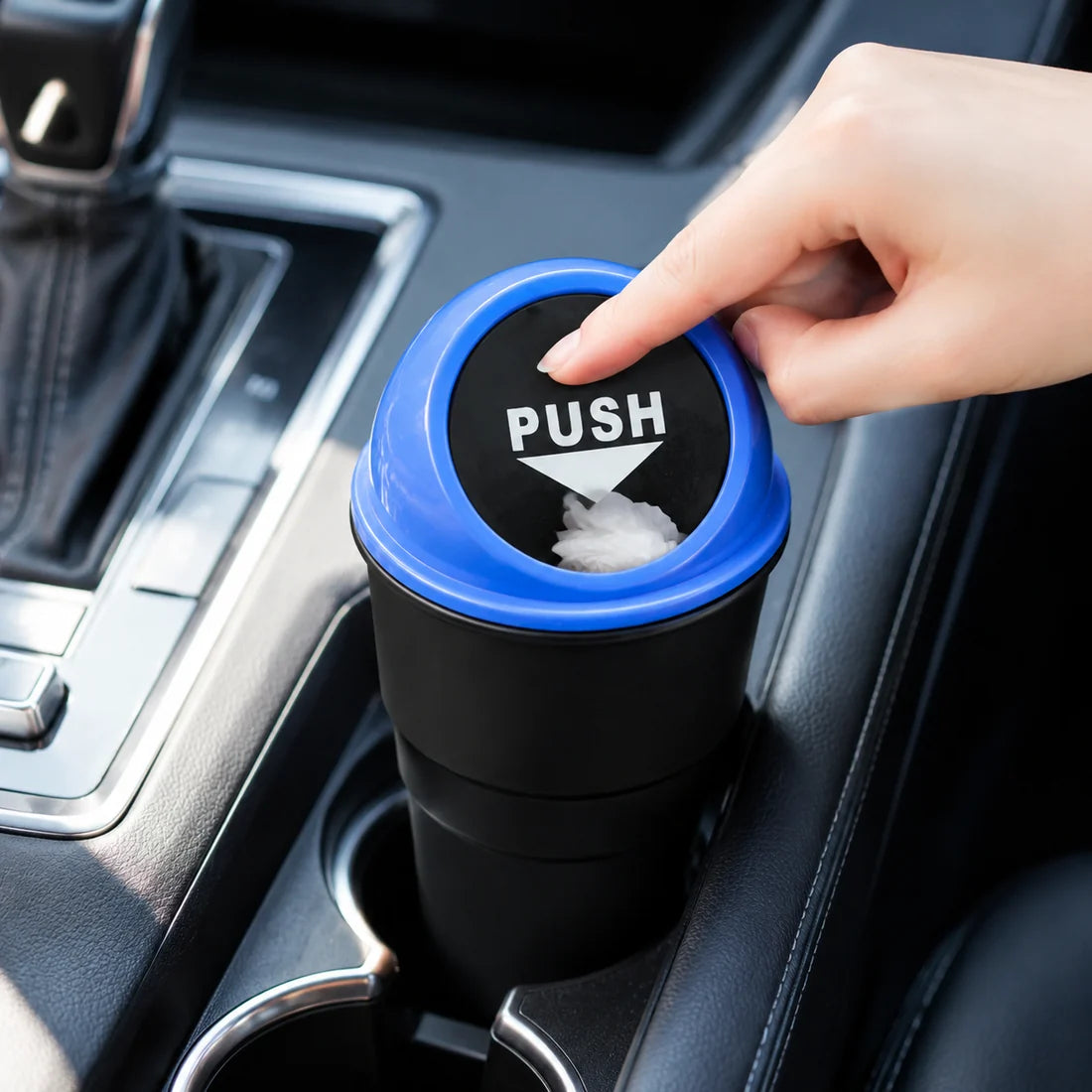 Car Dustbin – Portable Mini Trash Bin & Ashtray